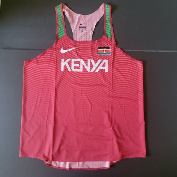 Nike Other - Men Nike Pro Elite Kenya Olympic Distance Singlet Track Field Size Large